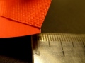 Vinylplan 4126 - Materiał na pokrowce, ubrania wodoochronne (Czerwony) - 250g  tkanina na pokrowce