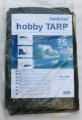 Plandeka HobbyTARP 75 - rozmiar 2x3m - Bardzo lekka plandeka okryciowa polietylenowa (Niebieska)